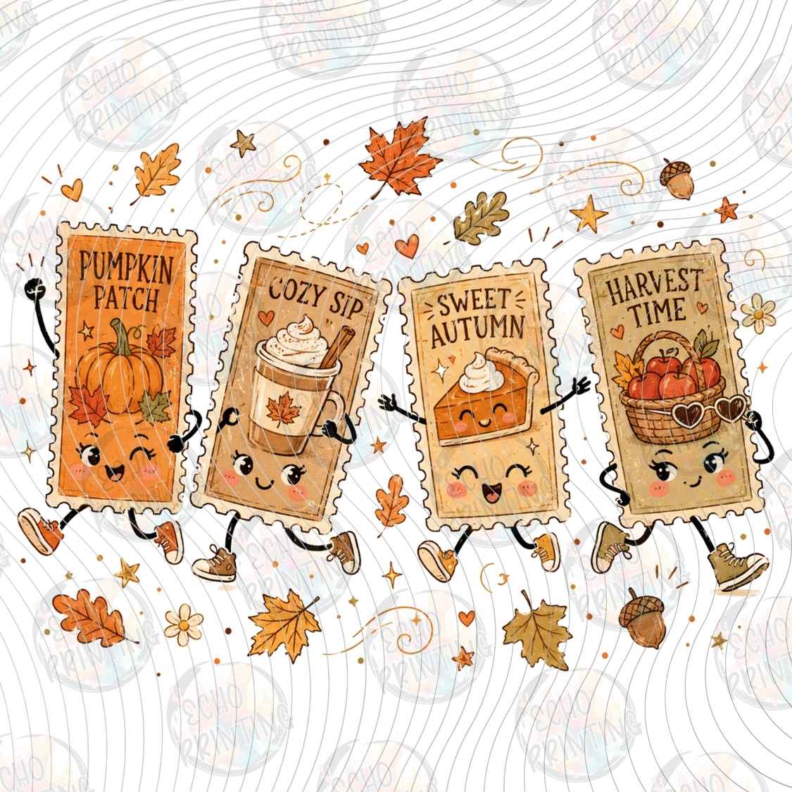 FLTK 1186 - AUTUMN COFFEE CUPS COLLAGE
