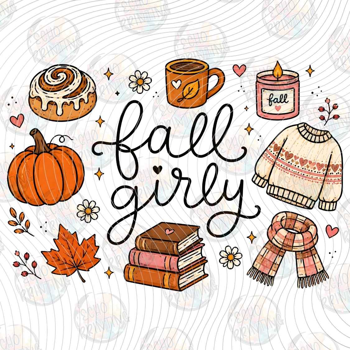 FLTK 1206 - FALL GIRLY AUTUMN COLLAGE