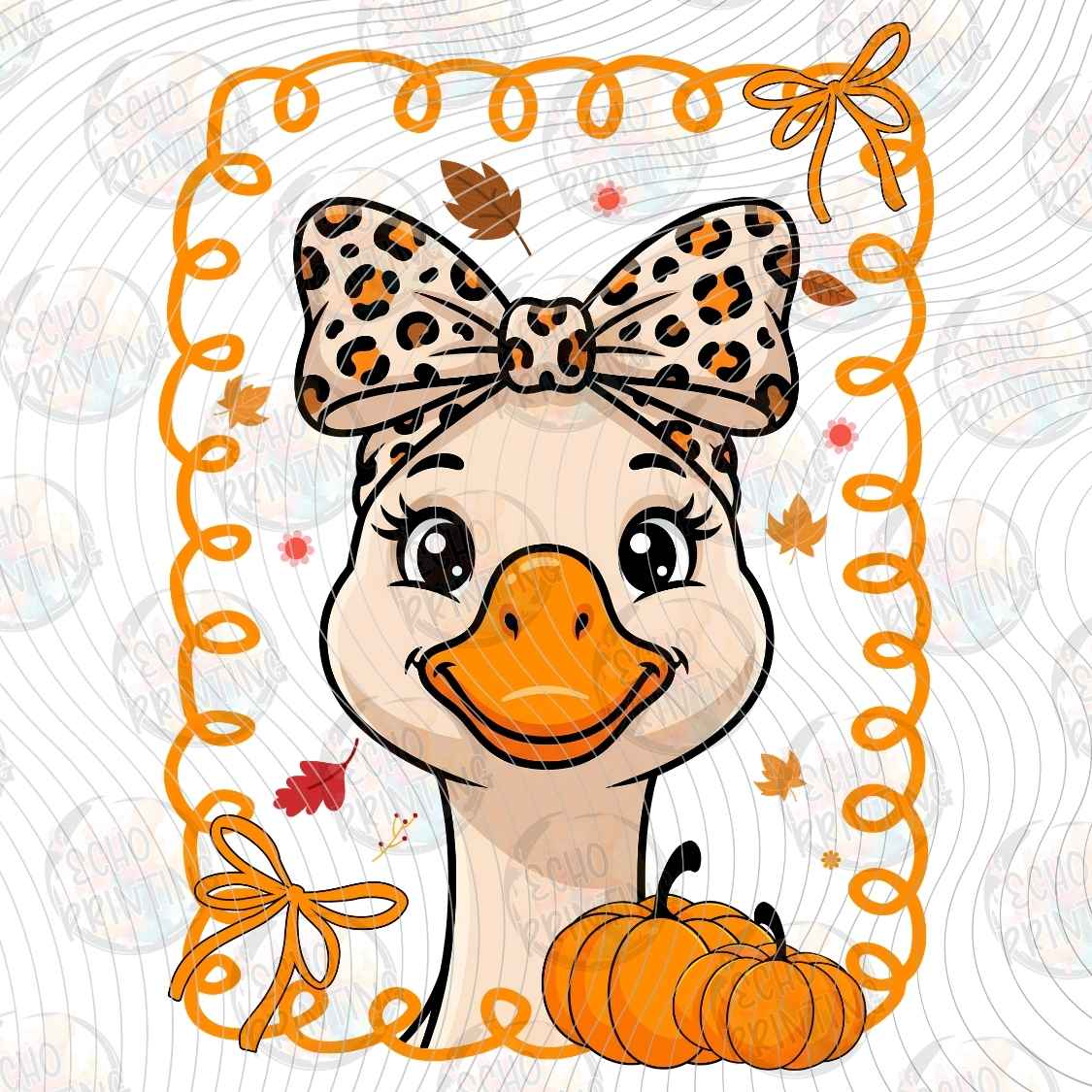 FLTK 1211 - GOOSE AUTUMN PUMPKIN STYLE
