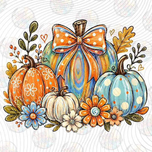 FLTK 1213 - AUTUMN PUMPKIN HARVEST COLLAGE