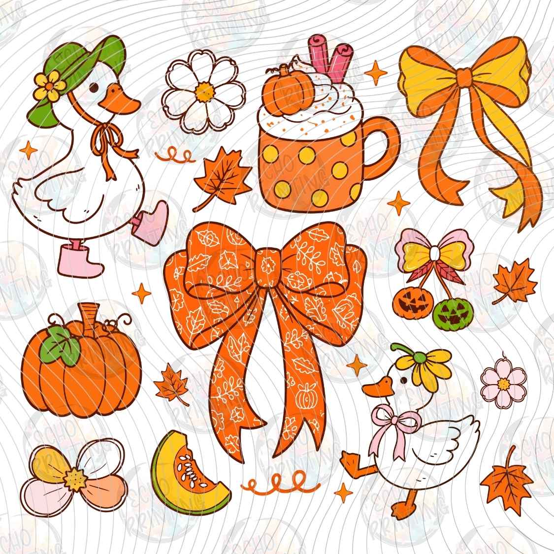 FLTK 1229 - AUTUMN BOWS COLLAGE