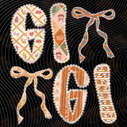 FLTK 1261 - GIGI AUTUMN LETTERING STYLE