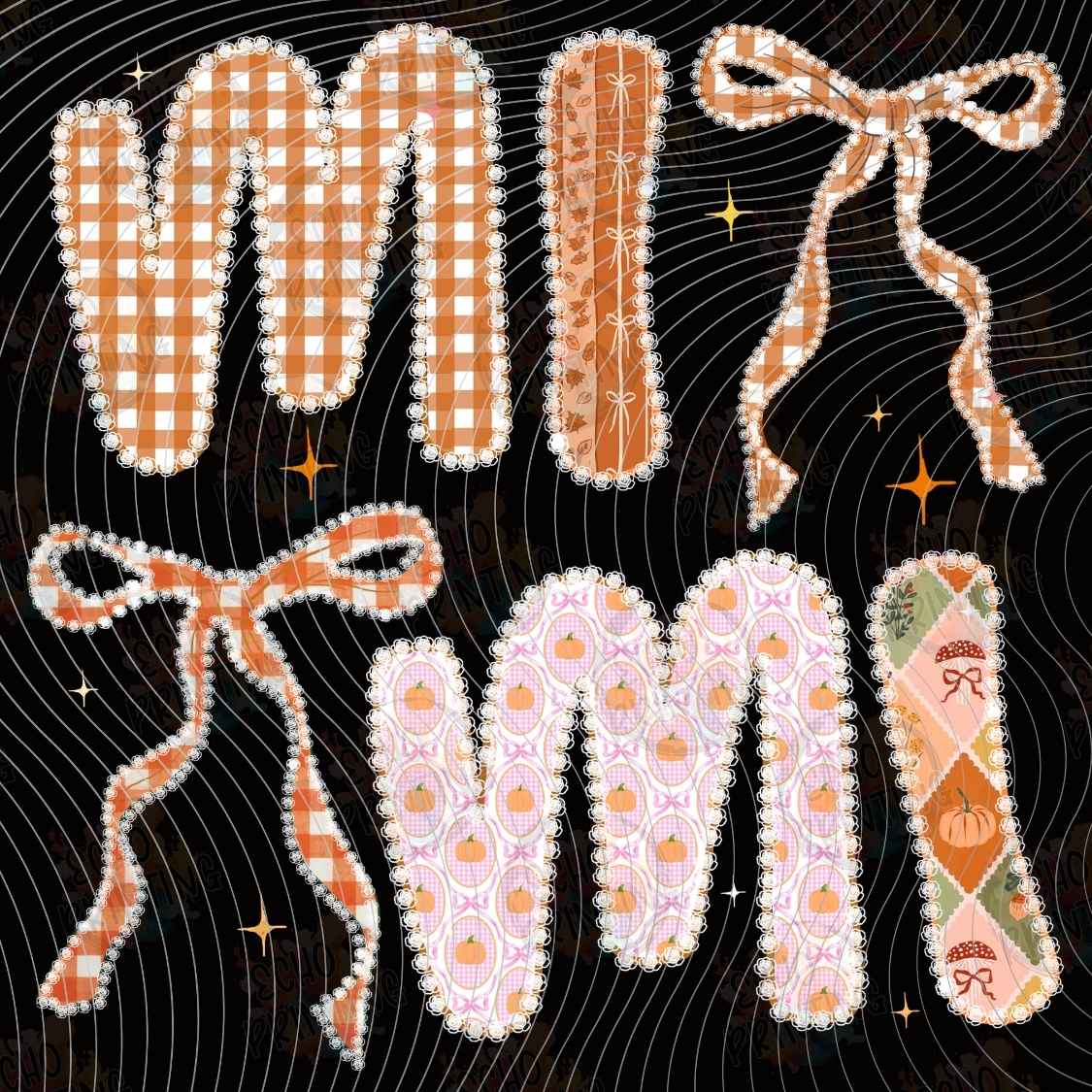 FLTK 1262 - MIMI AUTUMN LETTERING STYLE