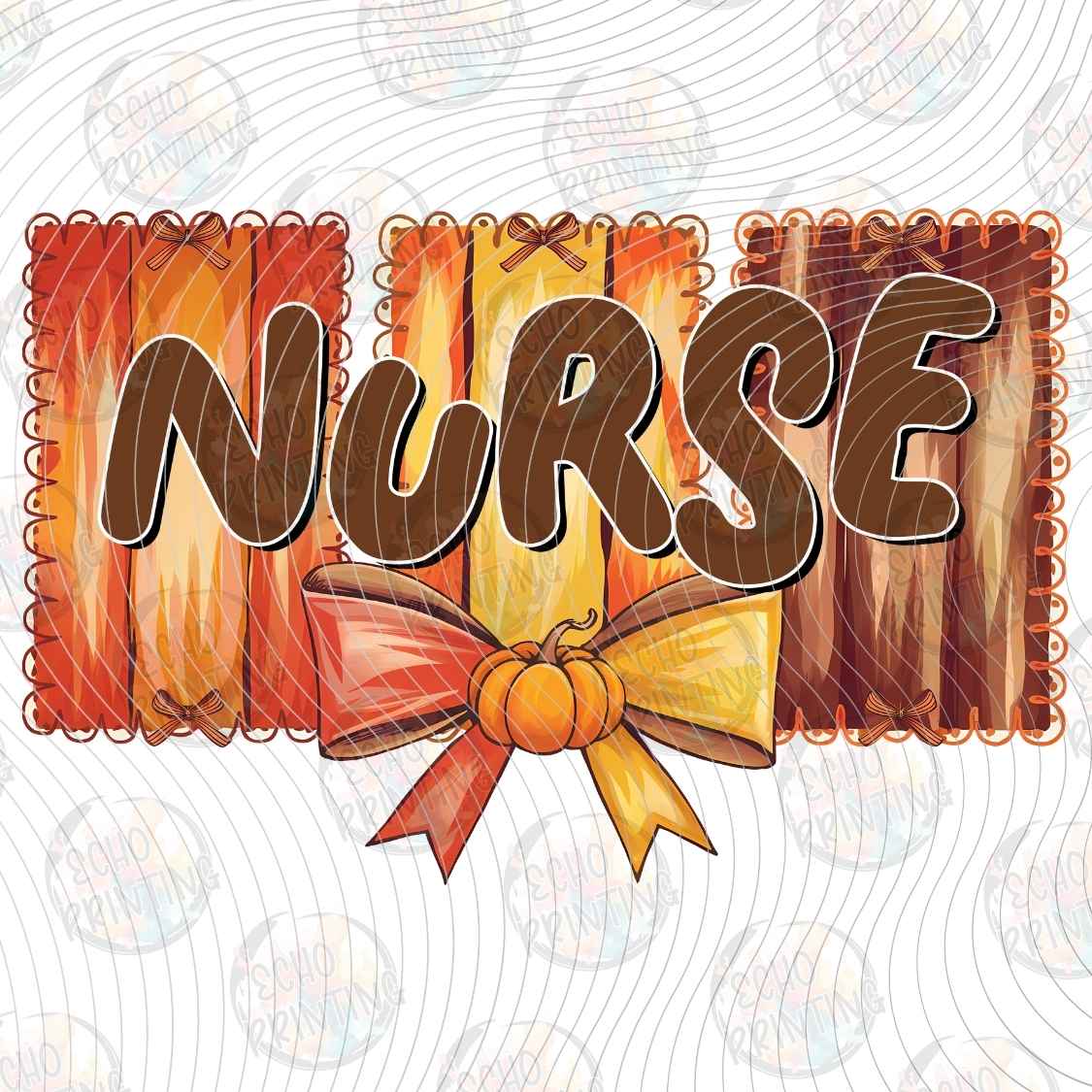 FLTK 1292 - NURSE AUTUMN LETTERING