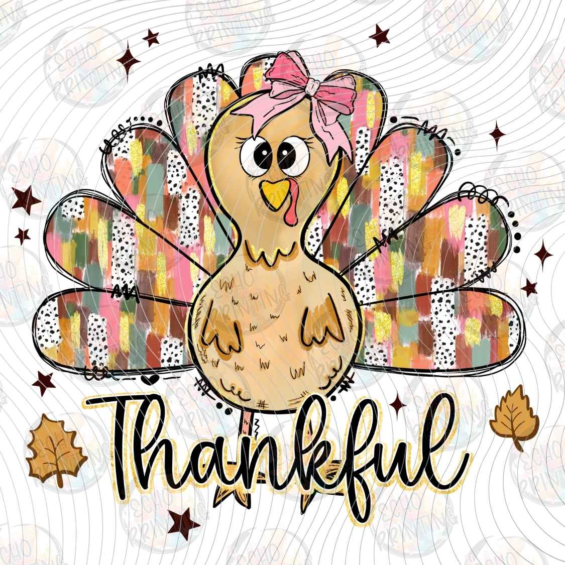 FLTK 1310 - THANKFUL TURKEY AUTUMN STYLE