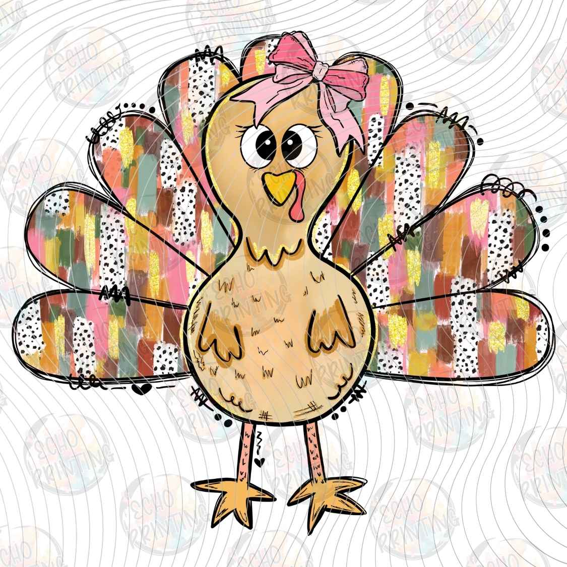 FLTK 1312 - THANKFUL TURKEY AUTUMN STYLE