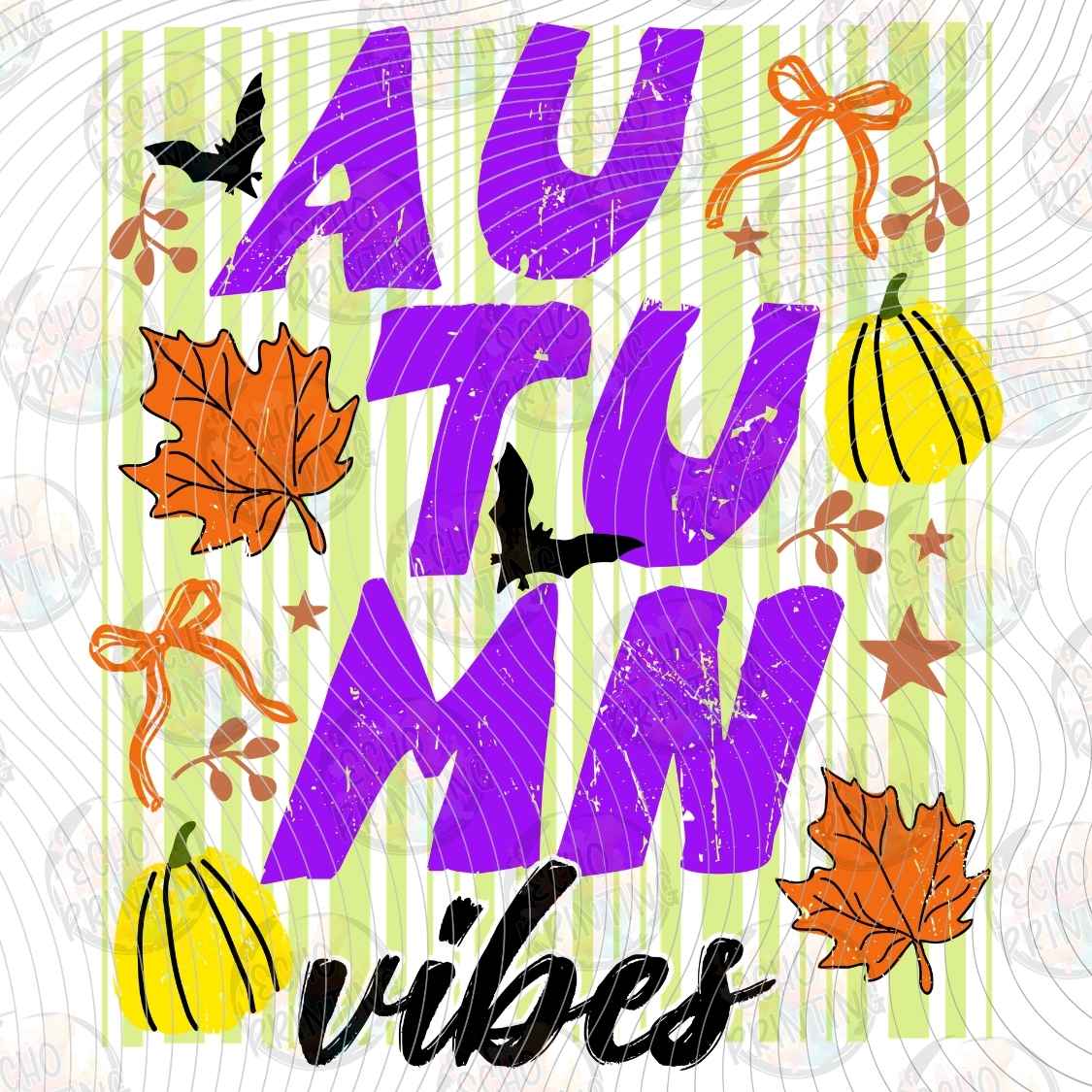 FLTK 1389 - AUTUMN VIBES RETRO LETTERING
