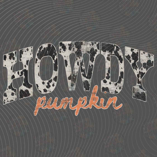 FLTK 1421 - LEOPARD PUMPKIN LETTERING