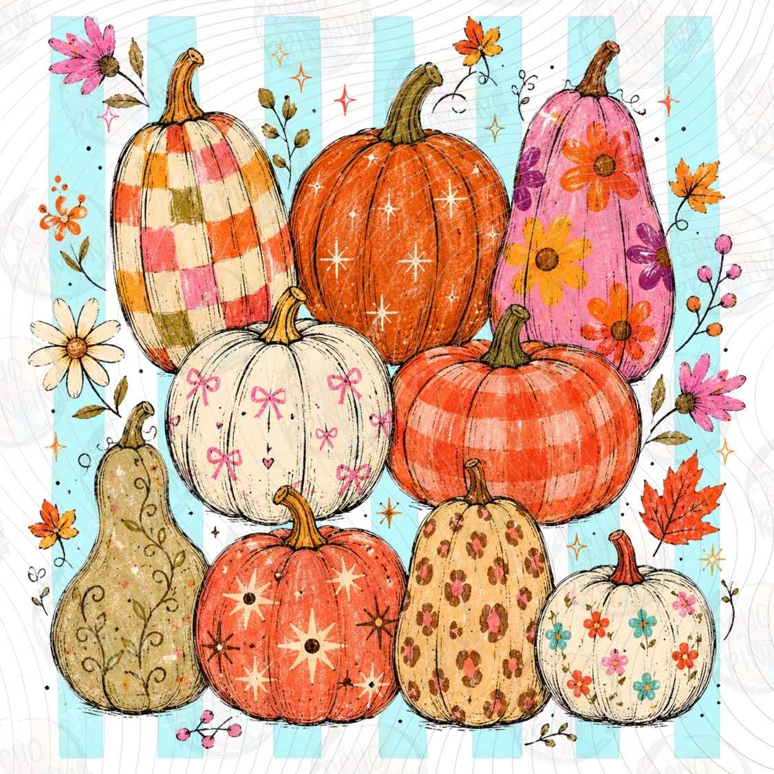 FLTK 1423 - COLORFUL PUMPKIN COLLECTION