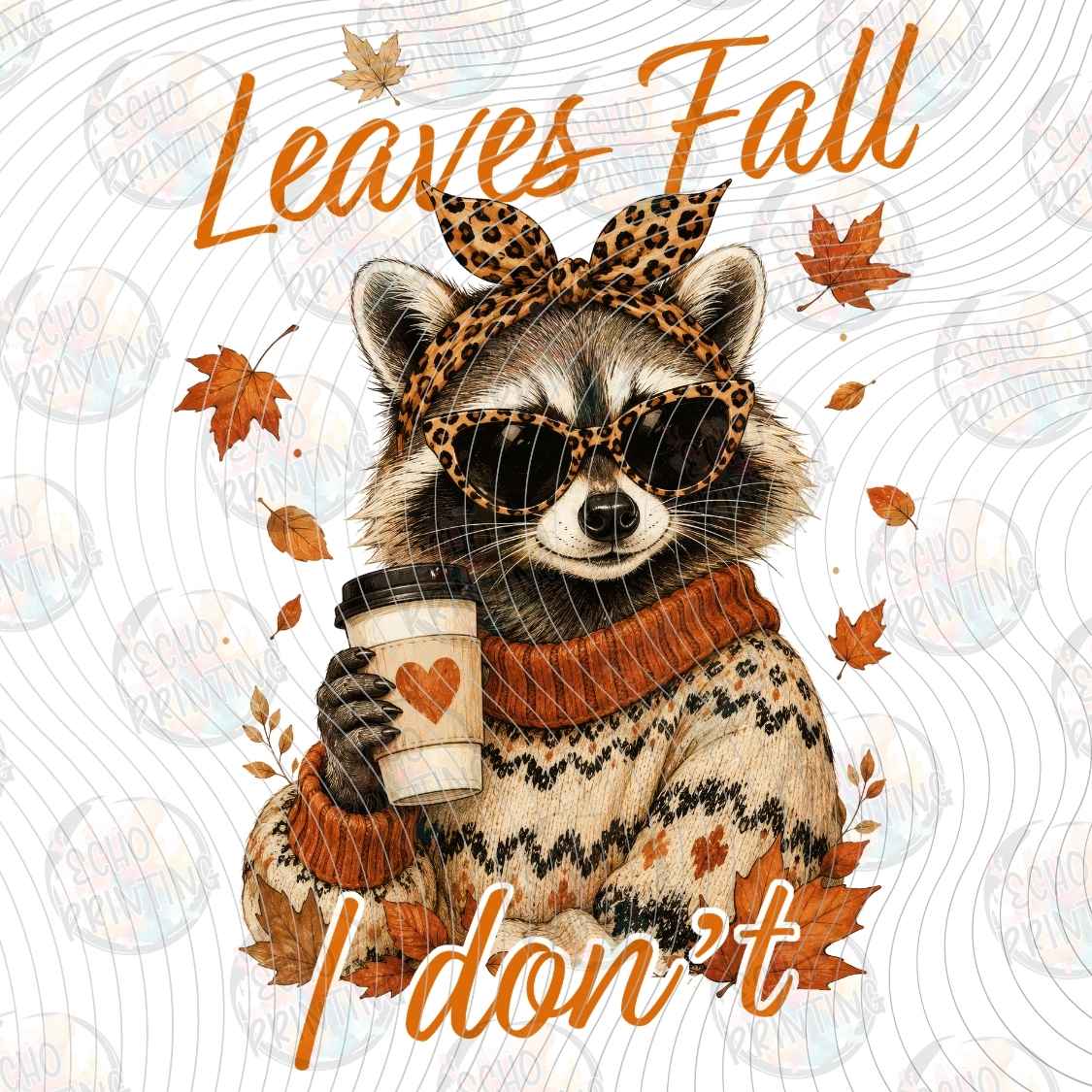 FLTK 1456 - LEAVES FALL RACCOON