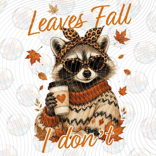 FLTK 1456 - LEAVES FALL RACCOON