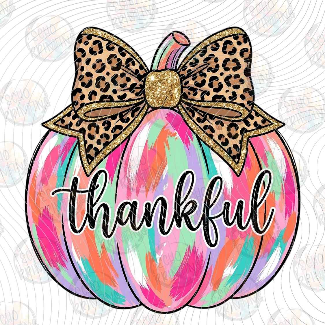 FLTK 1461 - THANKFUL PUMPKIN BOW