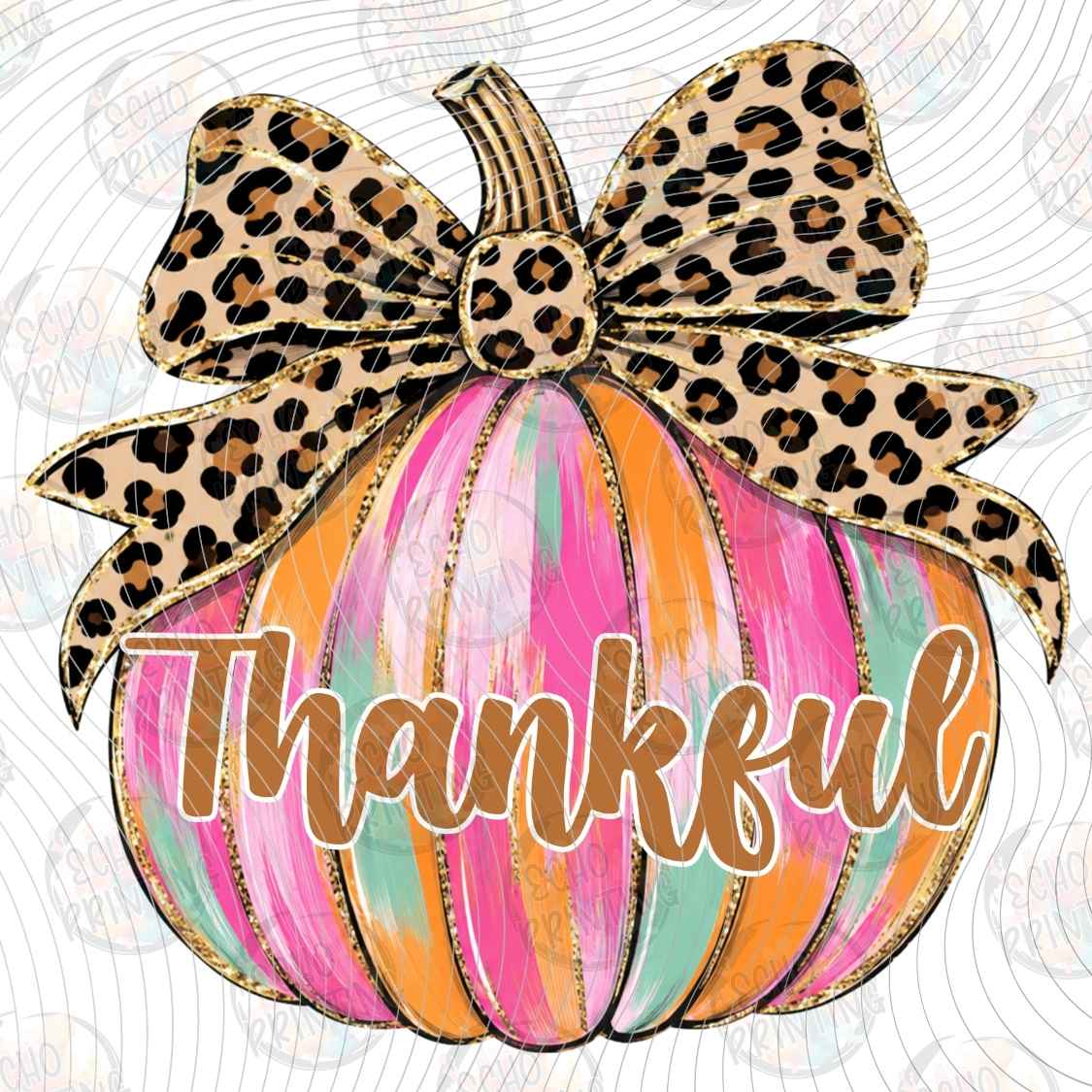 FLTK 1471 - THANKFUL LEOPARD PUMPKIN