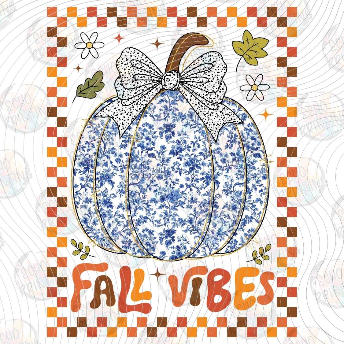 FLTK 1496 - BLUE PUMPKIN FALL VIBES