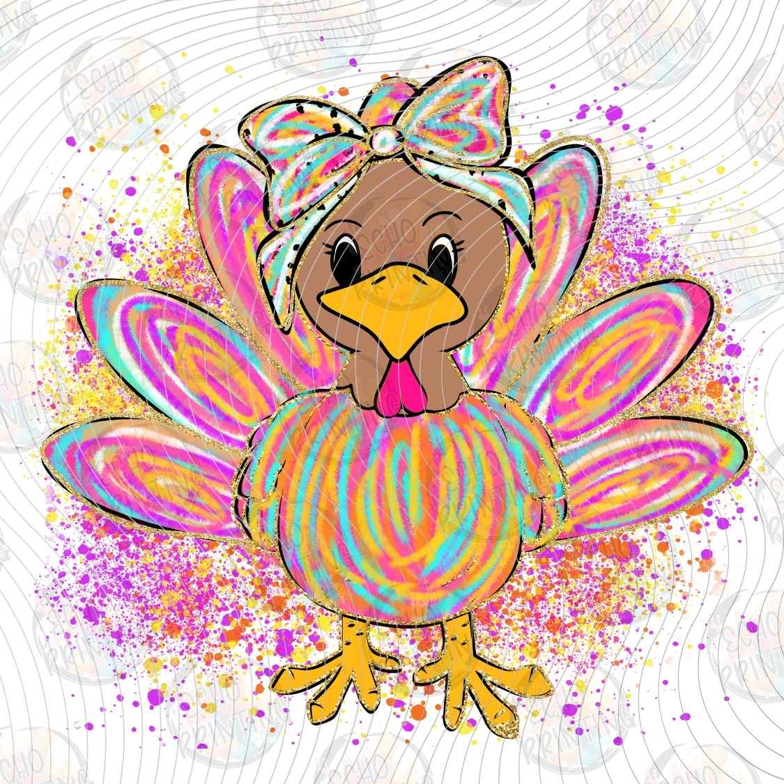 FLTK 1516 - PASTEL TURKEY FRIEND