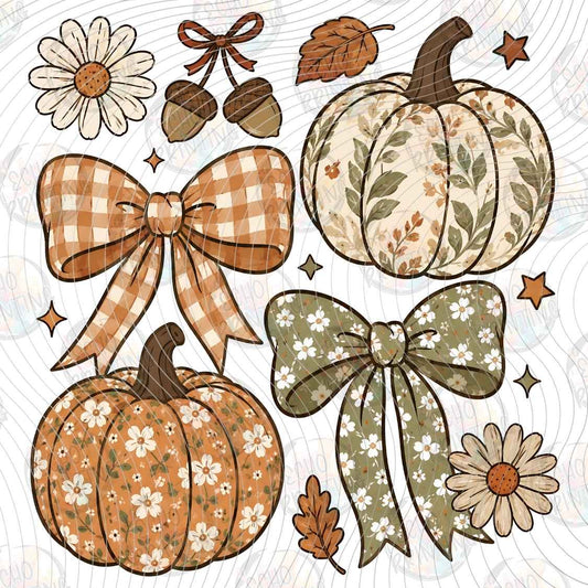 FLTK 1520 - PUMPKIN BOW COLLAGE
