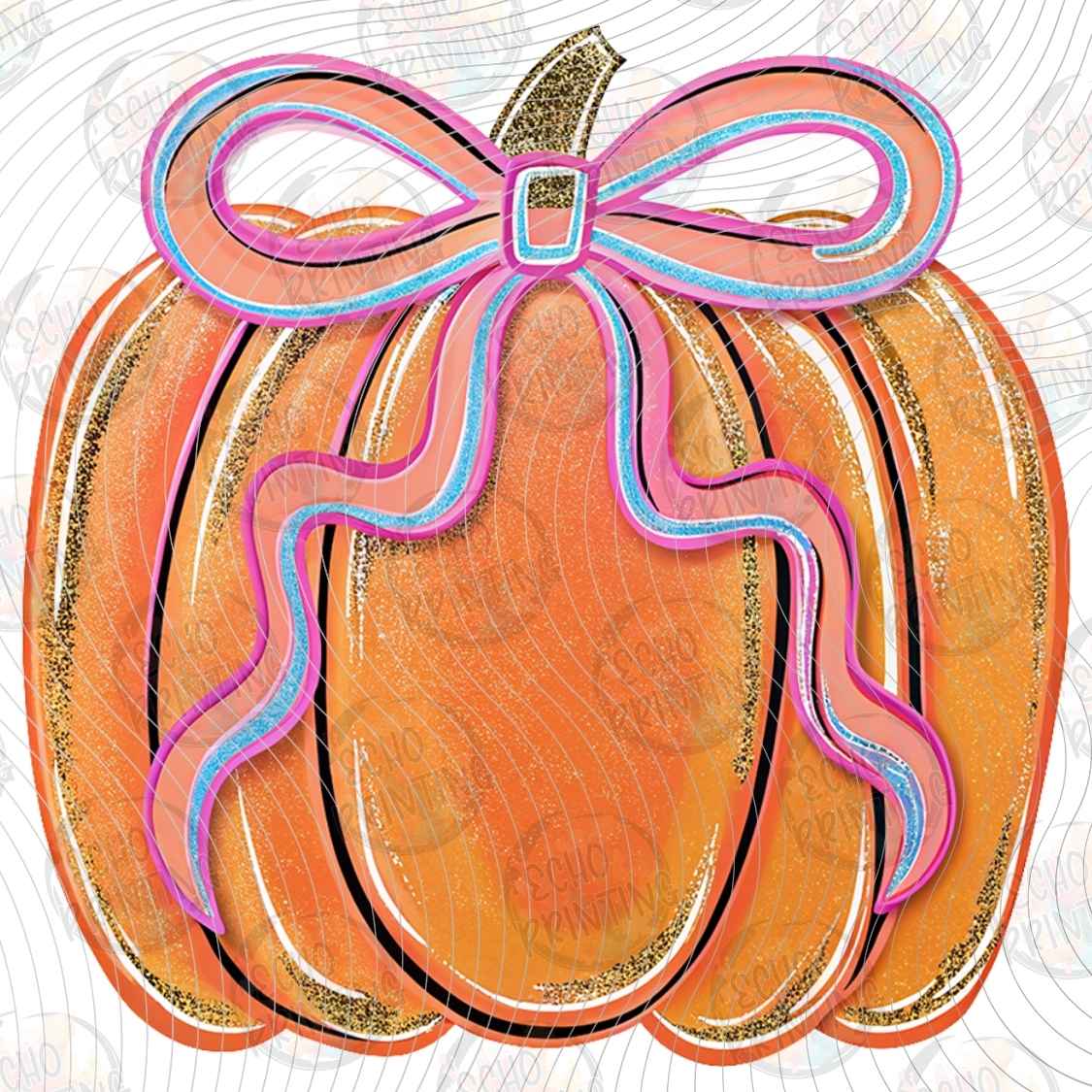 FLTK 1521 - PASTEL PUMPKIN BOW