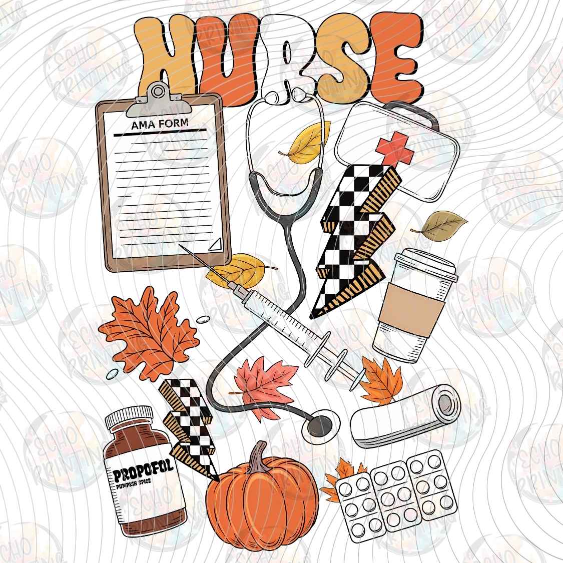 FLTK 1537 - NURSE AUTUMN STYLE