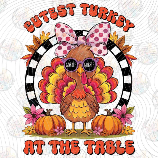 FLTK 1540 - CUTEST TURKEY AT TABLE