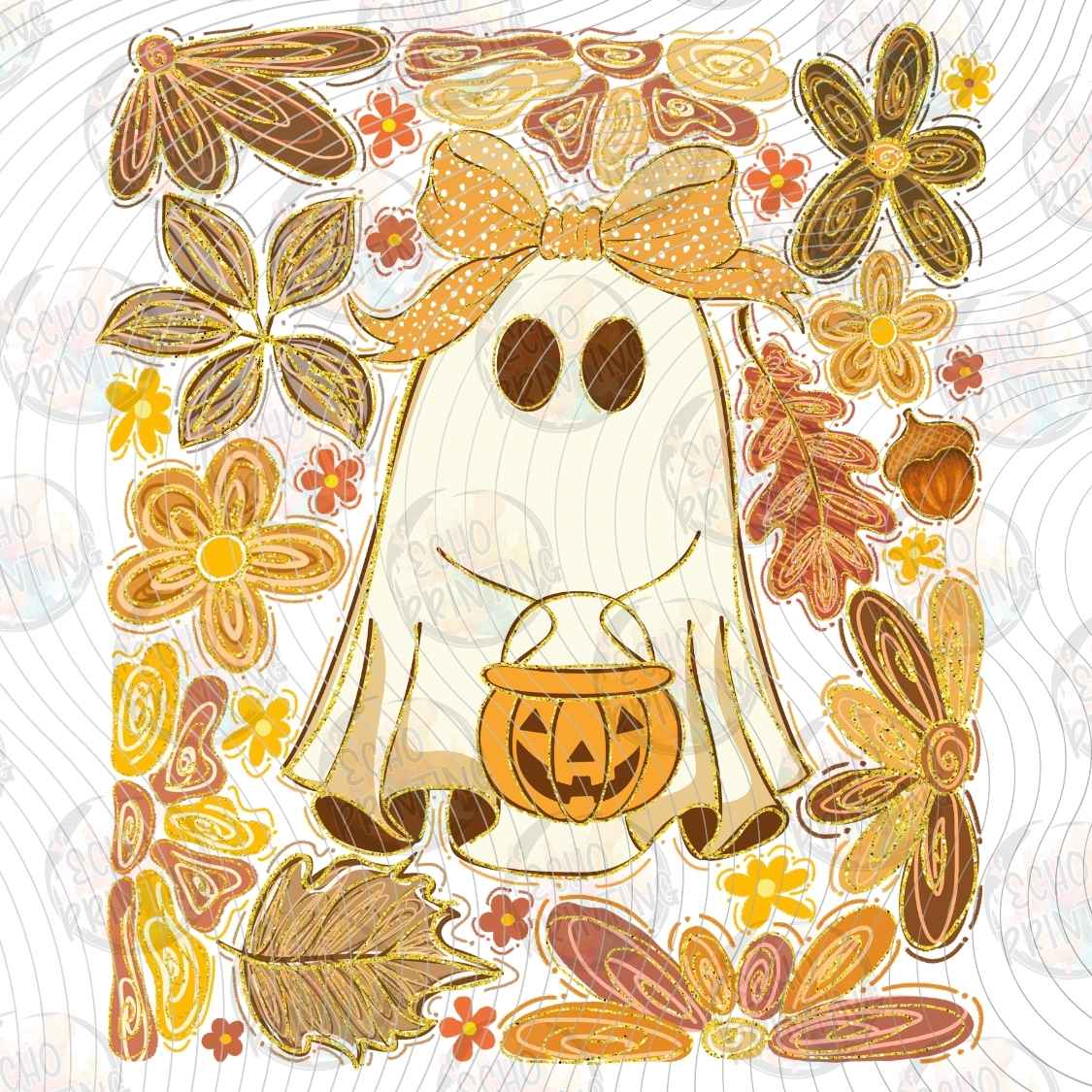FLTK 1541 - GHOST AUTUMN PUMPKINS