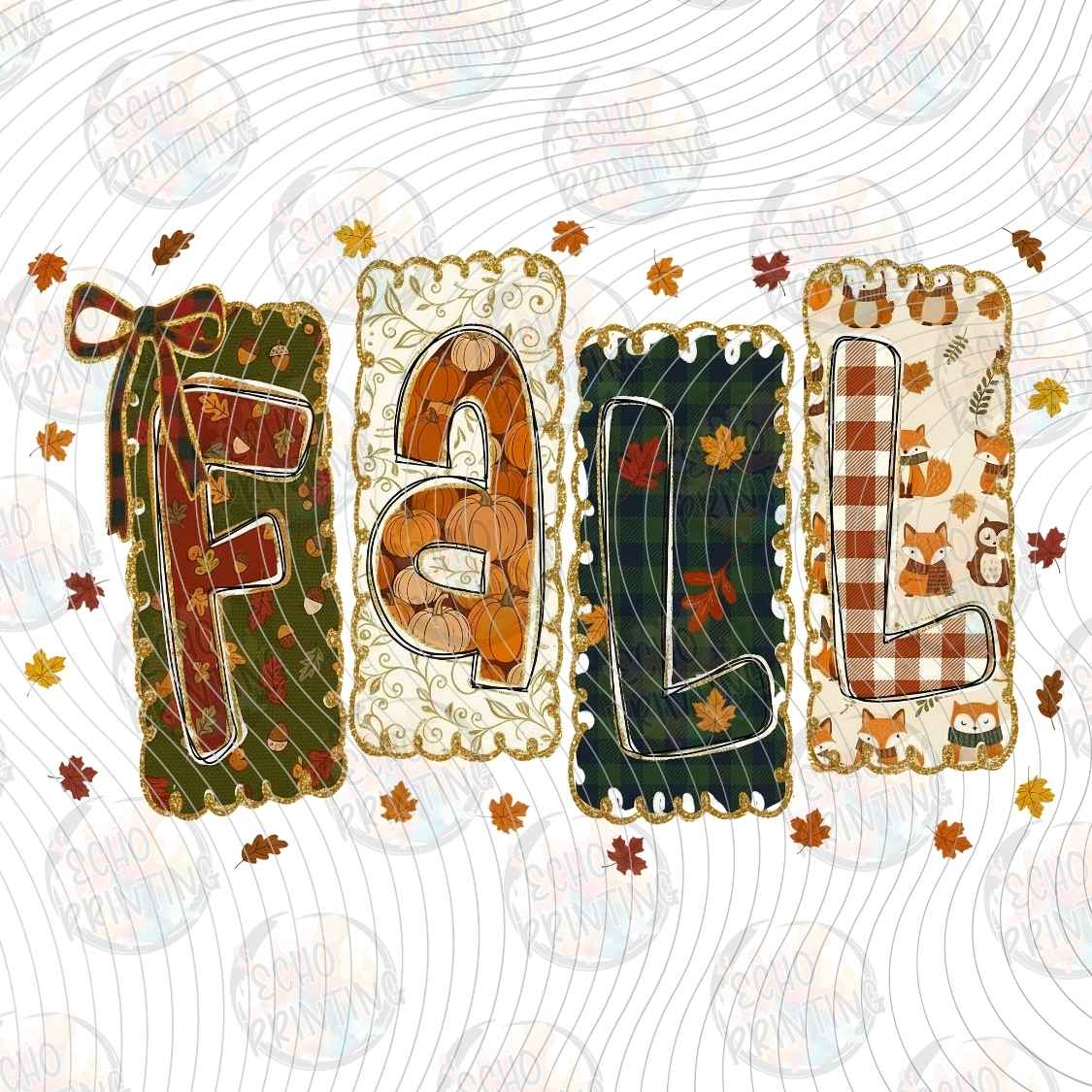 FLTK 1577 - FALL RETRO LETTERING
