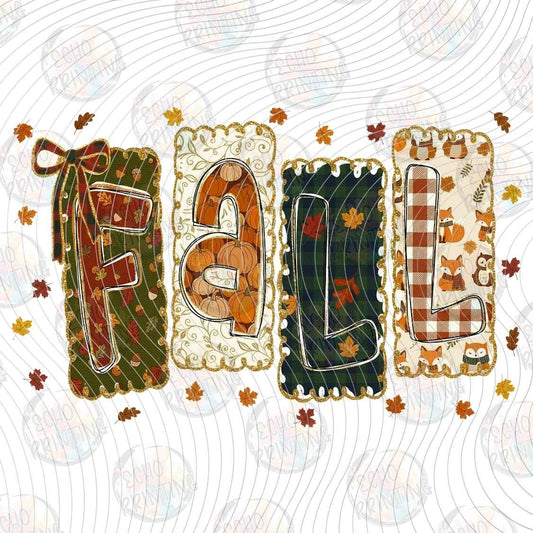 FLTK 1577 - FALL RETRO LETTERING