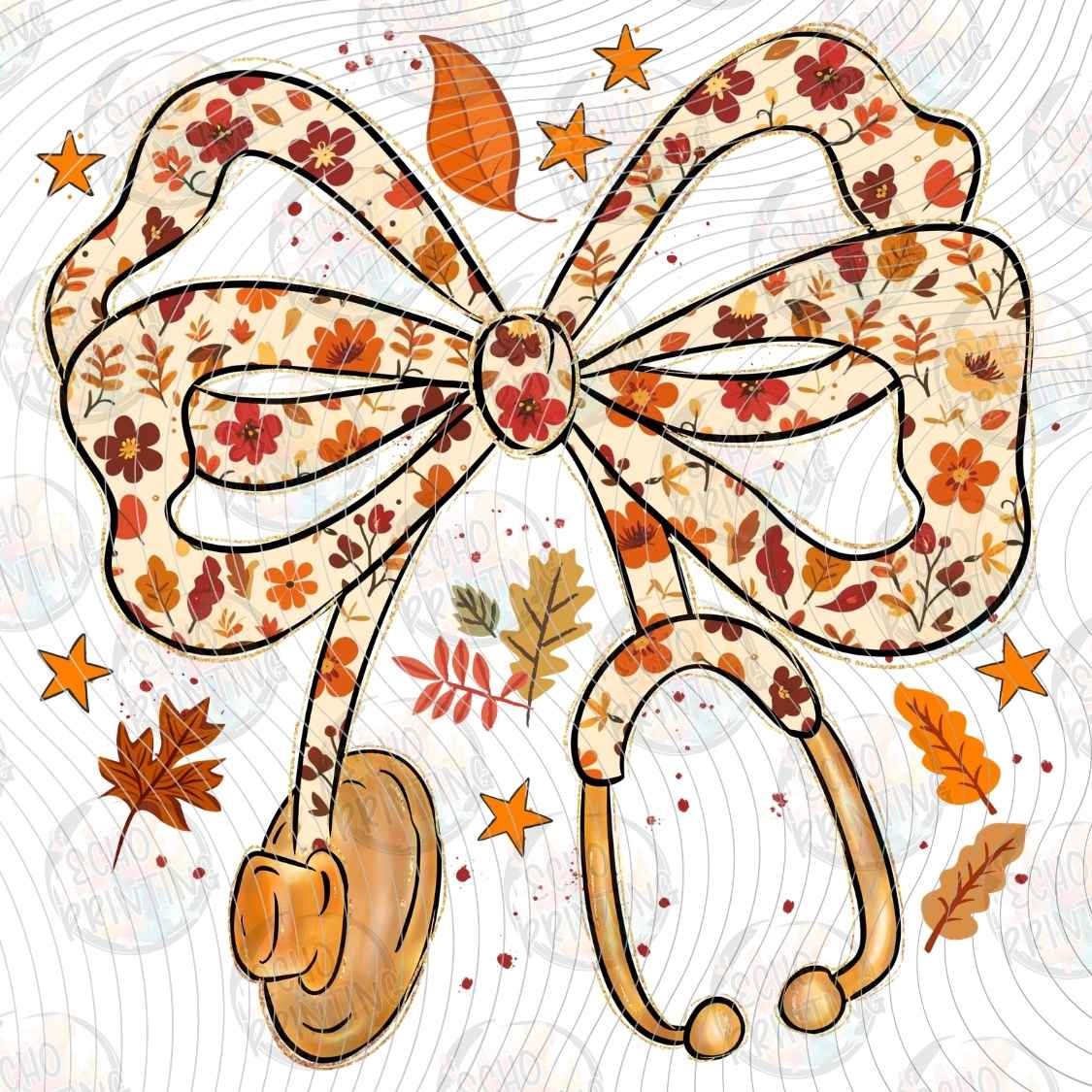 FLTK 1590 - AUTUMN PUMPKIN BOW