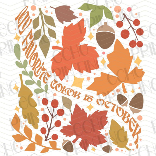 FLTK 16 – FAVORITE COLOR IS OCTOBER LEAVES