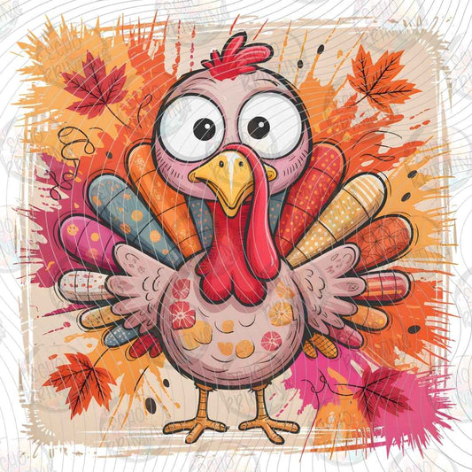 FLTK 1611 - THANKFUL TURKEY AUTUMN STYLE