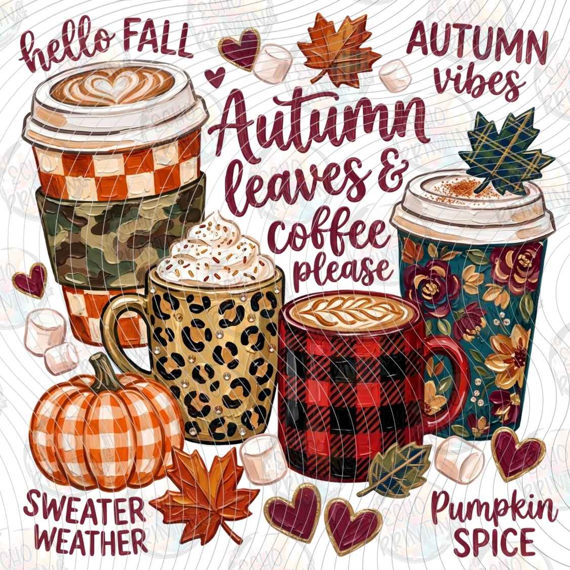 FLTK 1627 - AUTUMN VIBES COFFEE COLLAGE