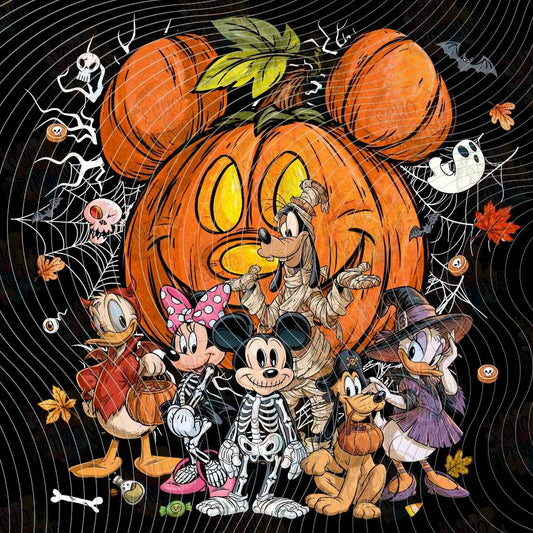 FLTK 1680 - JACK O LANTERN CHARACTER COLLAGE