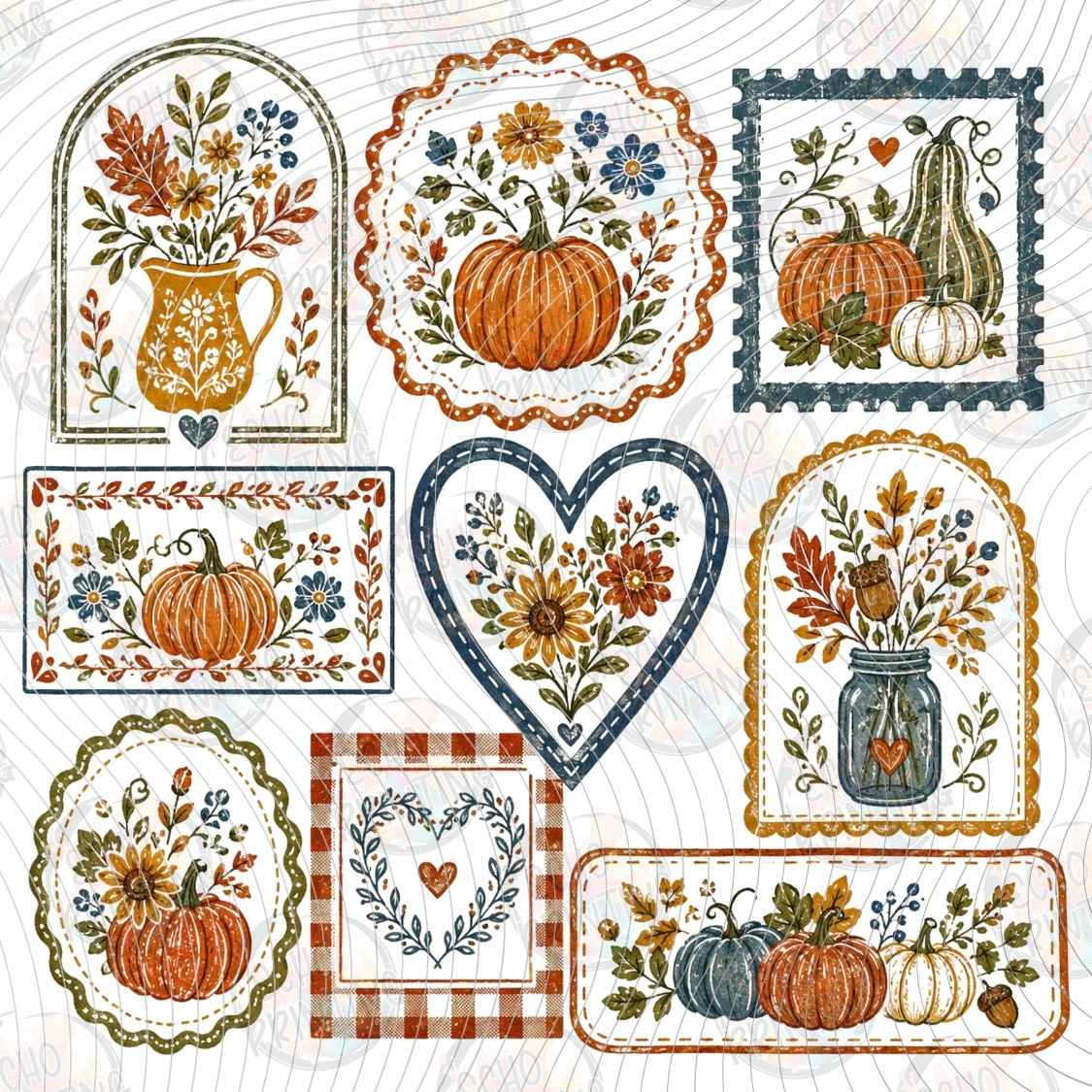 FLTK 1717 - AUTUMN PATCHWORK ICONS