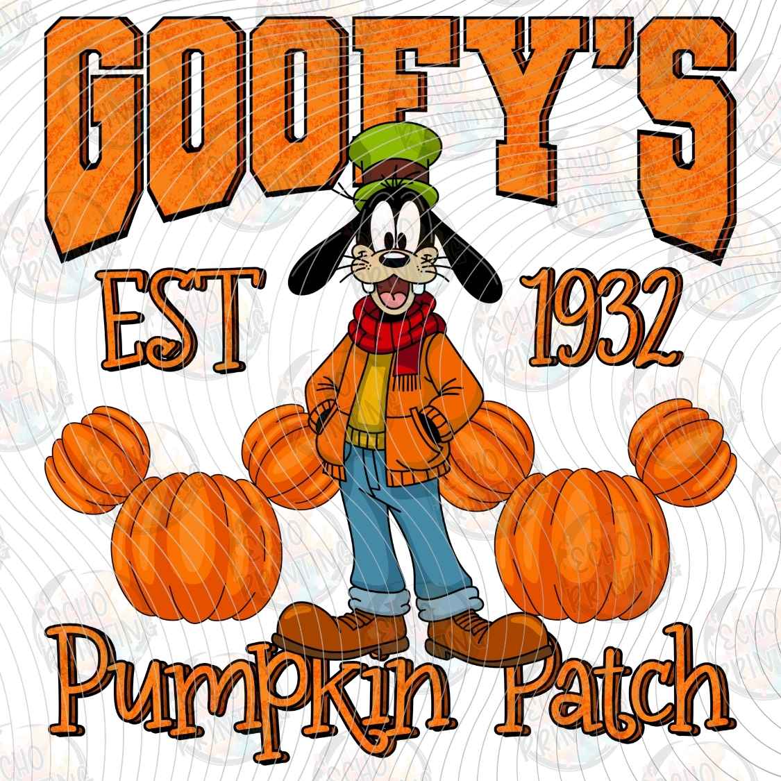 FLTK 1746 - GOOFY DOG PUMPKIN PATCH