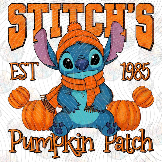 FLTK 1747 - BLUE ALIEN PUMPKIN PATCH