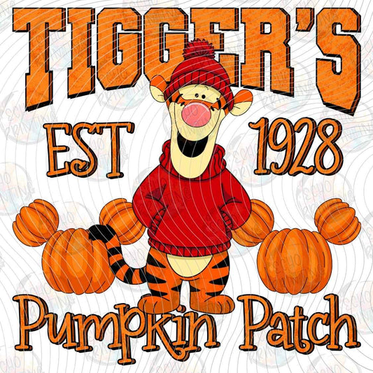 FLTK 1749 - BOUNCY TIGER PUMPKIN PATCH