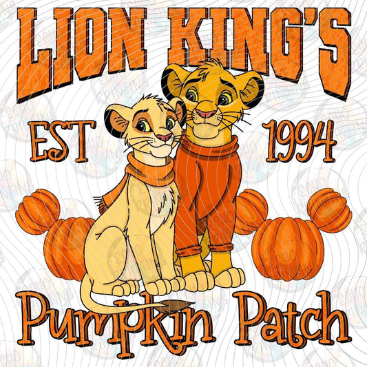 FLTK 1750 - LION CUB PUMPKIN PATCH