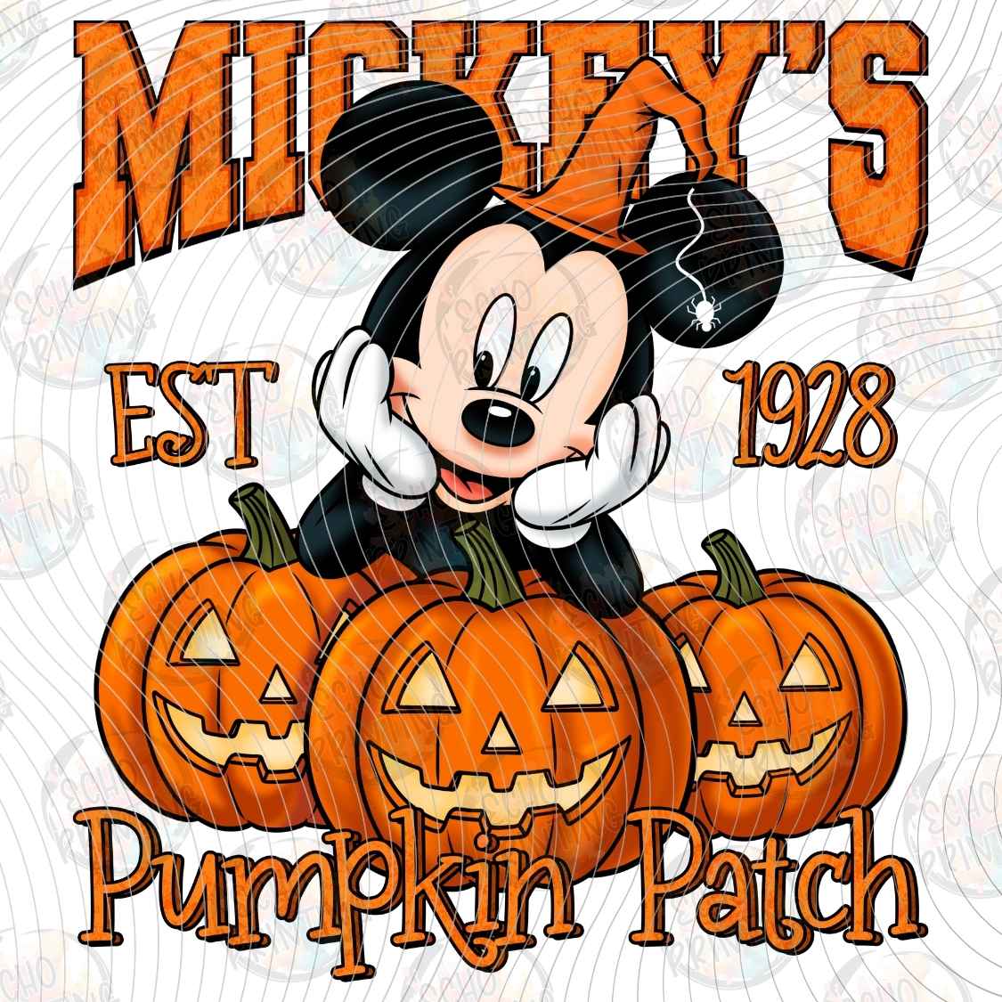 FLTK 1755 - VINTAGE MOUSE JACK O LANTERN
