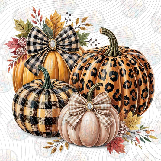 FLTK 1781 - PLAID PUMPKIN SET