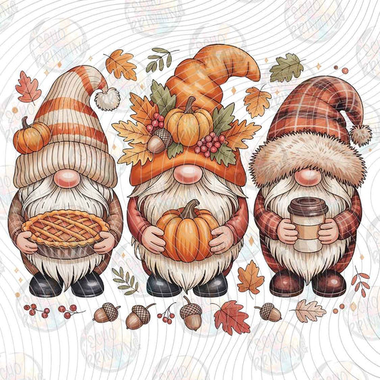FLTK 1782 - AUTUMN GNOME FAMILY