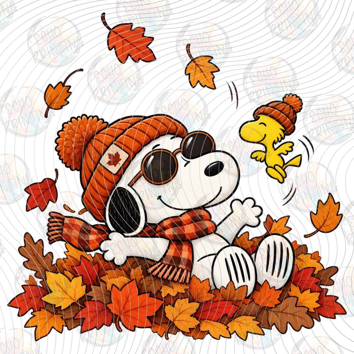FLTK 1808 - FALL BEAGLE LEAVES