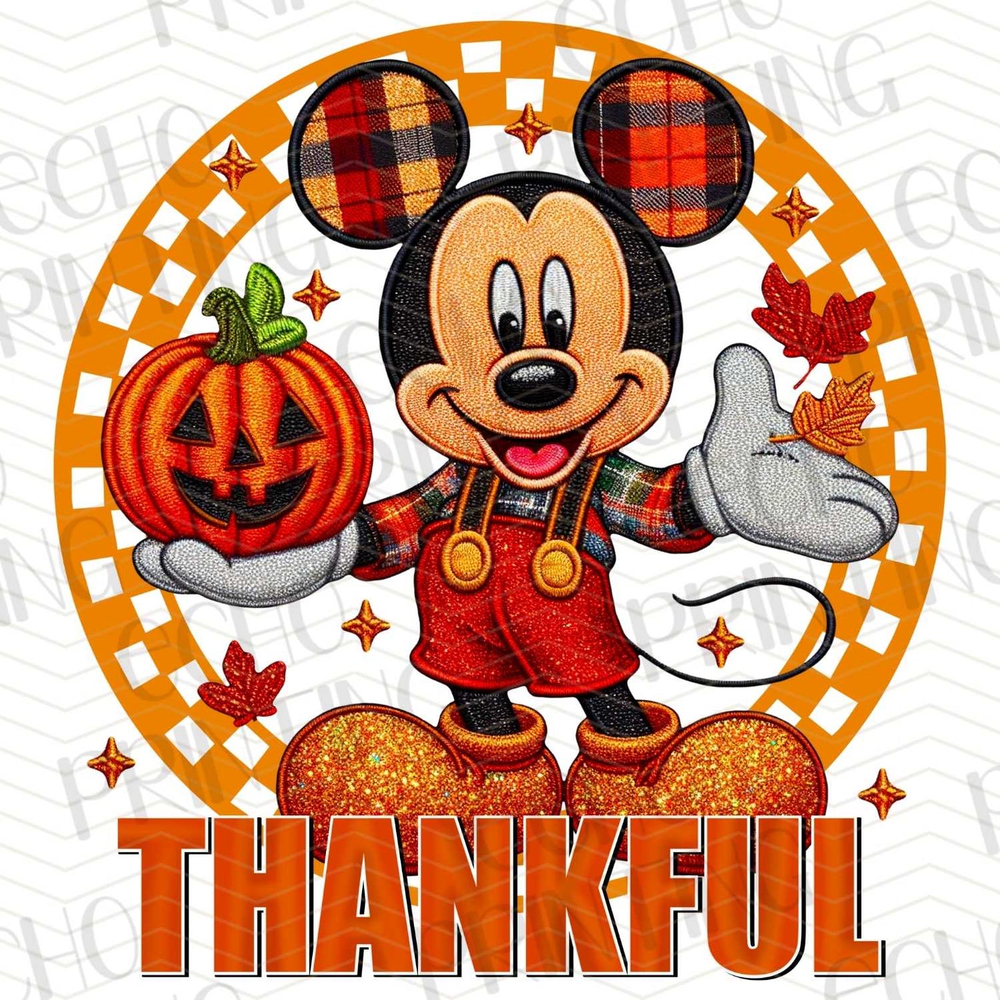 FLTK 181 – THANKFUL MOUSE WITH PUMPKIN