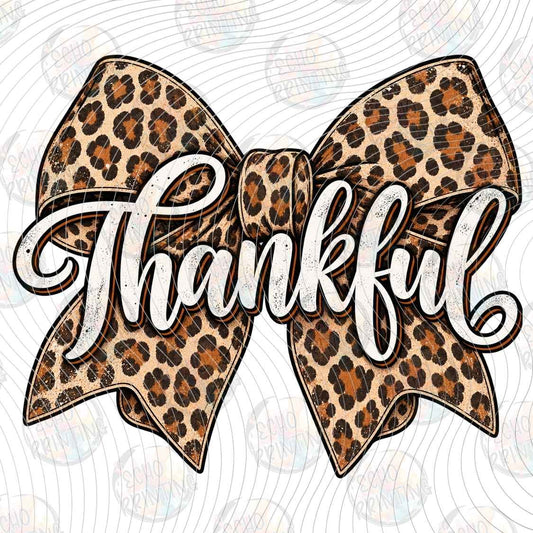 FLTK 1843 - THANKFUL LEOPARD BOW