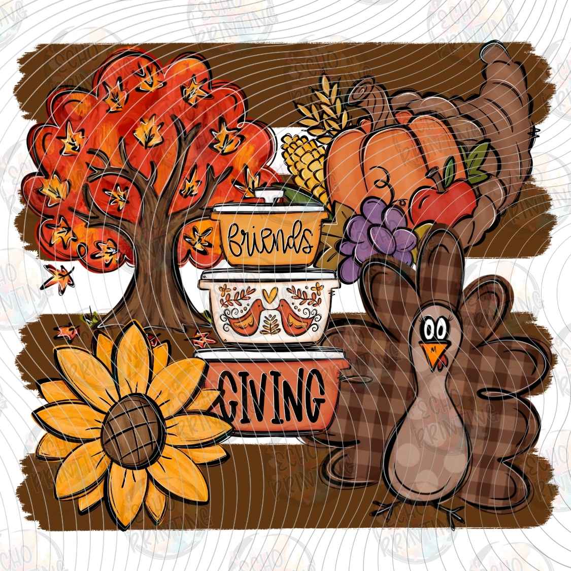 FLTK 1852 - THANKSGIVING CORNUCOPIA