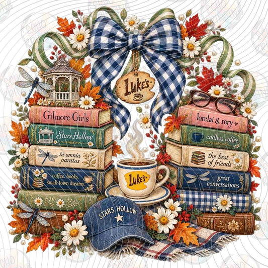 FLTK 1853 - STACK OF BOOKS FALL