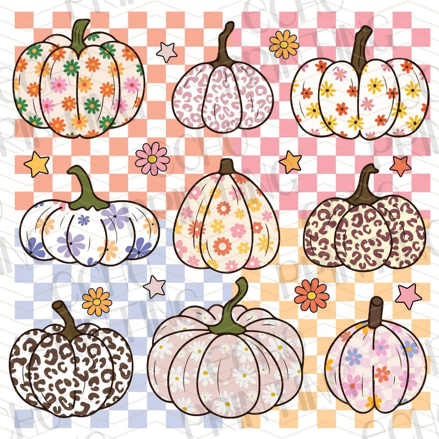 FLTK 200 – PASTEL PLAID FALL PUMPKIN PATCH