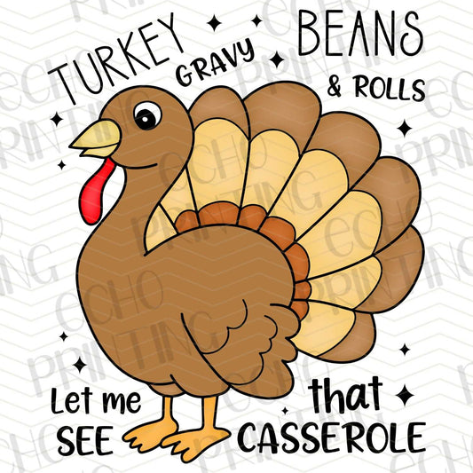 FLTK 225 – TURKEY GRAVY BEANS & ROLLS