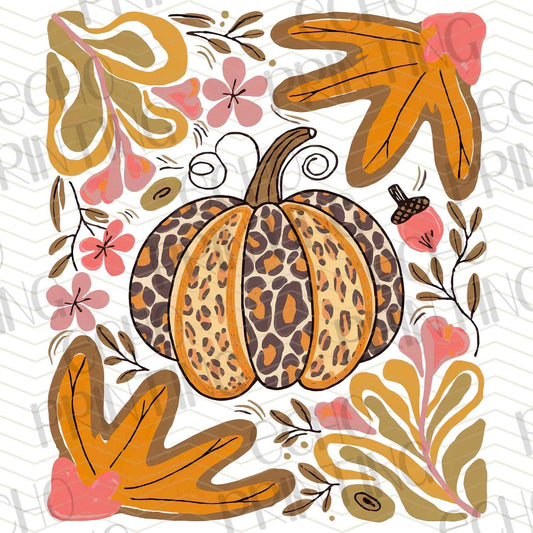 FLTK 401 – LEOPARD PUMPKINS LEAVES