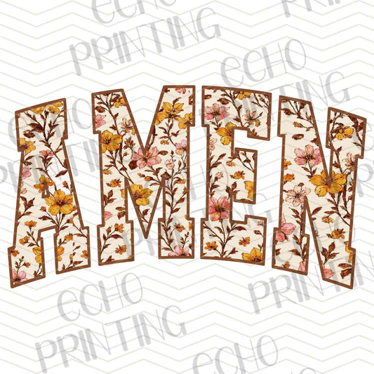 FLTK 427 – FLORAL AMEN QUOTE AUTUMN STYLE