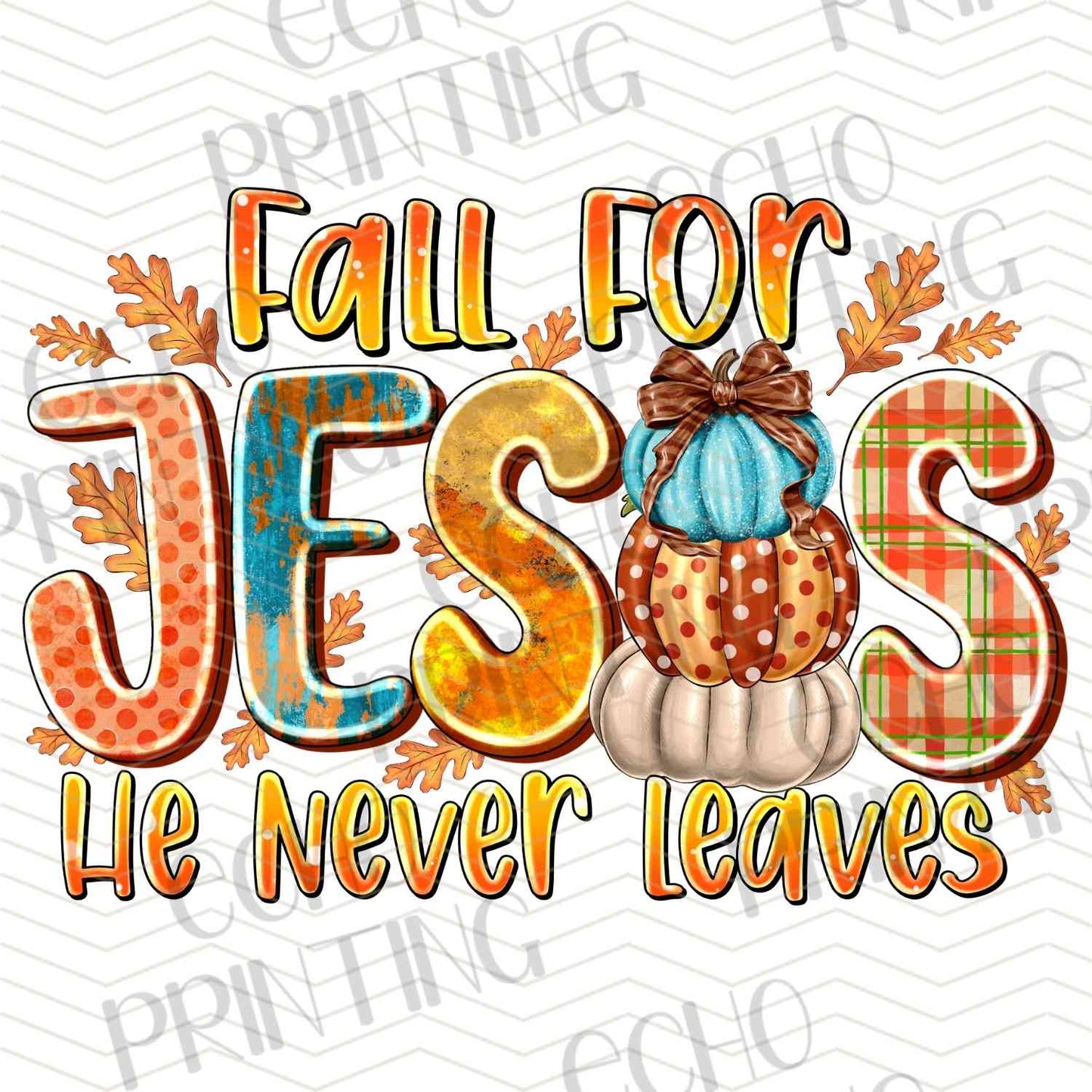 FLTK 485 – FALL FOR JESUS HE NEVER LEAVES PUMPKIN SCENE