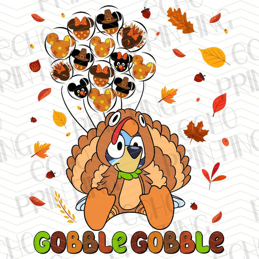 FLTK 49 – GOBBLE GOBBLE TURKEY WITH BALLOONS